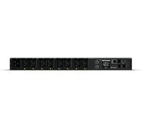 CyberPower PDU41005 unité de distribution d'énergie 1U Noir 8 sortie(s) CA - Unités de distribution d'énergie (Commutable, 1U, Single-phase, horizontale, Acier, Noir)