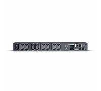 CyberPower PDU41005 unité de distribution d'énergie 1U Noir 8 sortie(s) CA - Unités de distribution d'énergie (Commutable, 1U, Single-phase, horizontale, Acier, Noir)