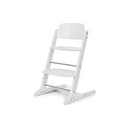 CYBEX Chaise haute IRIS en or, Grandir avec l’enfant, 3-99 ans, Peut être utilisé à partir de 6 mois grâce à des attaches séparées, Bois de hêtre, Tout blanc
