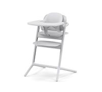 Cybex - Chaise haute Lemo 2 3-en-1 (baby set + plateau) - All White