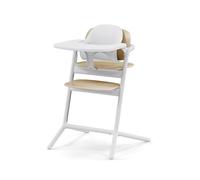 Cybex - Chaise haute Lemo 2 3-en-1 (baby set + plateau) - Sand White