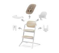 Cybex - Chaise haute Lemo 2 4-en-1 - Sand White