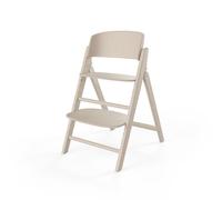 CYBEX Gold Ensemble chaise haute CLICK & FOLD 4-en-1, évolutif, de la naissance à 99 ans, avec transat Gold, ensemble bébé et plateau, hêtre/coton/plastique, Light Natural