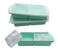 Cycayit Barquette de congélation avec couvercle, 500 ml, barquette empilable à 2 compartiments pour glaces, soupes et sauces