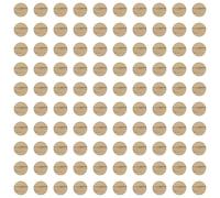 cyclingcolors 100x Cache vis adhésif Autocollant diamètre 14 mm Protection Bouchon Trou obturateur Meuble Table Chaise Maison, Chêne Halifax