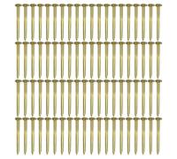 cyclingcolors 100x clou pointe en laiton doré tête ronde idéal meuble bois tableau chaise boule ancien vintage, 1.5x35mm