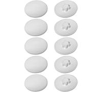 cyclingcolors 10x cache vis torx capuchon protection bouchon meuble, blanc T30 16,5mm