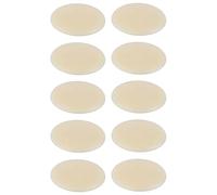 10x Cache vis plastique Torx T20 12mm blanc ivoire capuchon plat protection