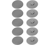 cyclingcolors 10x cache vis torx capuchon protection bouchon meuble, gris T25 15mm