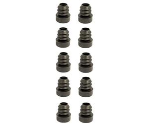 cyclingcolors 10x embout de pied à ailettes tube bouchon capuchon insert plastique meuble table chaise fauteuil (15mm)