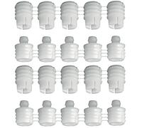 cyclingcolors 10x ferrure d'assemblage démontable à pression à enfoncer pour profondeur de perçage 15/10mm meuble bois placard étagère