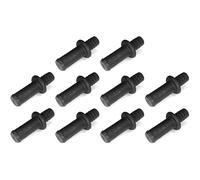 cyclingcolors 10x Tenon 11mm Embout pour Support de Latte lit Matelas sommier pion Insert Tige Plastique connecteur