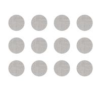 cyclingcolors 12x Cache vis adhésif autocollant diamètre 40mm protection bouchon trou obturateur meuble table chaise maison, Lin