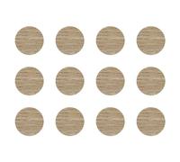 cyclingcolors 12x Cache vis adhésif autocollant diamètre 40mm protection bouchon trou obturateur meuble table chaise maison, Chêne bardolino