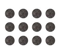 cyclingcolors 12x Cache vis adhésif autocollant diamètre 40mm protection bouchon trou obturateur meuble table chaise maison, Atelier foncé