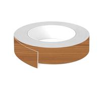 cyclingcolors 1x Bande de chant ABS sans colle 23 mm x 5 m épaisseur 0,8 mm facile à appliquer bricolage étagère meuble panneau plan de travail bois stratifié, Cerisier Locarno