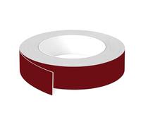 cyclingcolors 1x Bande de chant ABS sans colle 23 mm x 5 m épaisseur 0,8 mm facile à appliquer bricolage étagère meuble panneau plan de travail bois stratifié, Rouge bordeaux mat