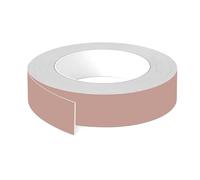 cyclingcolors 1x Bande de chant ABS sans colle 23 mm x 5 m épaisseur 0,8 mm facile à appliquer bricolage étagère meuble panneau plan de travail bois stratifié, Rose antique mat