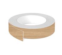 cyclingcolors 1x Bande de chant ABS sans colle 43 mm x 5 m épaisseur 0,8 mm facile à appliquer bricolage étagère meuble panneau plan de travail bois stratifié, Acacia Sheffield naturel