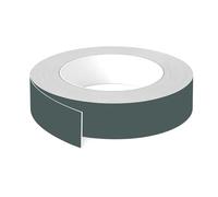 cyclingcolors 1x Bande de chant ABS sans colle 43 mm x 5 m épaisseur 0,8 mm facile à appliquer bricolage étagère meuble panneau plan de travail bois stratifié, Vert minéral mat