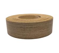 cyclingcolors 1x Bande de Chant Thermocollant 21mm x 5m Epaisseur 0,50mm Mélaminé Facile à Appliquer Bricolage Étagère Meuble Panneau Bois Durable, Chêne Miel Castello