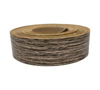 cyclingcolors 1x Bande de Chant Thermocollant 21mm x 5m Epaisseur 0,50mm Mélaminé Facile à Appliquer Bricolage Étagère Meuble Panneau Bois Durable, Chêne Paris