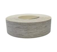 cyclingcolors 1x Bande de Chant Thermocollant 21mm x 5m Epaisseur 0,50mm Mélaminé Facile à Appliquer Bricolage Étagère Meuble Panneau Bois Durable, Chêne Blanc Wilton