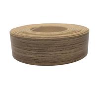 cyclingcolors 1x Bande de Chant Thermocollant 21mm x 5m Epaisseur 0,50mm Mélaminé Facile à Appliquer Bricolage Étagère Meuble Panneau Bois Durable, Chêne Éternel