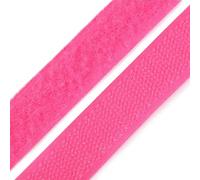 cyclingcolors 1x Bande rouleau de scratch 20 mm 25 mètre polyamide auto-agrippant organisateur serre câble ruban sac vêtement attache sangle, rose