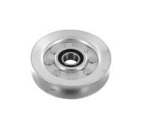 cyclingcolors 1x Poulie pour Tracteur Tondeuse Compatible avec Castelgarden 125601555/0 25601555/0 Stiga 1136-0290-01 Husqvarna 531 00 55-62 Honda 80256-Y09-003 Motoculture Jardin Outillage