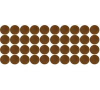 cyclingcolors 20x Cache vis Capuchon torx T25 Protection Bouchon recouvrement Meuble, chêne Rustique (Dub rustikal) (Lot de 2)