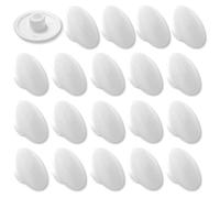 cyclingcolors 20x Cache vis cruciforme Blanc 12.5mm x 4.2mm PZ3 Bouchon Trou Capuchon Protection Meuble Table Chaise