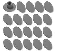 cyclingcolors 20x Cache vis M5 Gris 6 pans Creux llen CHC Hexagonal Bouchon Capuchon Protection Meuble