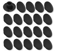 cyclingcolors 20x Cache vis M6 Noir 6 pans Creux clé Allen CHC Hexagonal Bouchon Capuchon Protection Meuble