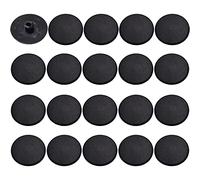 cyclingcolors 20x Cache vis Plastique Noir tête Plate CHC et FHC 15mm 6 pans Creux Allen SW4 Hexagonal Meuble Table Chaise Capuchon Bouchon Trou Protection