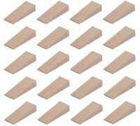 cyclingcolors 20x cale en bois universelle 55mm x 20mm x 6mm meuble porte calage ajustement table armoire cuisine
