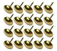 cyclingcolors 20x clous tapissier 11mm doré or décoratif ameublement canapé fauteuil lit chaise rénovation, finition laiton