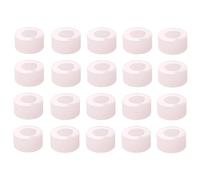 cyclingcolors 20x Entretoise cylindrique ronde Nylon PA naturel Rondelle Colonne Support Vis Tube Spacer robotique modélisme (M4 x 3 mm)