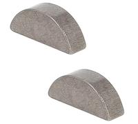 cyclingcolors 2X clavette Demi Lune Universelle, Tracteur, Tondeuse, motoculteur, motoculture, 15,8x3,17x6,3mm