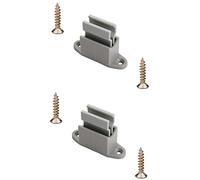 cyclingcolors 2x Clip bloqueur de manivelle volet Roulant réglable gris Support Guide Manette Plastique 14mm Universel fenêtre Mur à Visser