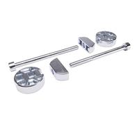 cyclingcolors 2x Connecteur rapide jonction plan travail ferrure d'assemblage Ø20mm x 10mm meuble vis Fixation Support Plaque Bois