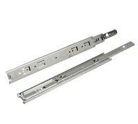cyclingcolors 2x coulisse à billes extension totale avec montage sur support meuble tiroir rail glissière, longueur 450mm, 35kg