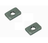 cyclingcolors 2x écrou rectangulaire lit M9 x 175 acier meuble assemblage vis bois ancien
