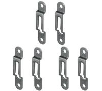 cyclingcolors 2x ferrure d'assemblage acier bronze épaisseur bois 16mm x largeur 12mm attache fixation support meuble lit équerre plinthe (Lot de 3)