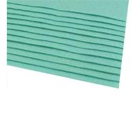 cyclingcolors 2x Feuille Tissu de Feutre Feutrine Loisir Creatif Couture Scrapbooking Art Artisanat Décoration Découpage A4 20x30cm épaisseur 1,1-1,4mm Polyester 166 g/m² - vert turquoise