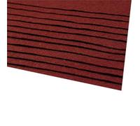 cyclingcolors 2x Feuille Tissu de Feutre Feutrine Loisir Creatif Couture Scrapbooking Art Artisanat Décoration Découpage A4 20x30cm épaisseur 1,1-1,4mm Polyester 166 g/m² - bordeaux