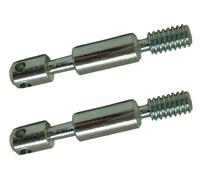 cyclingcolors 2x goujons d'assemblage de lit meuble diamètre 8mm x longueur 75mm 4 trous acier vis filetage direct