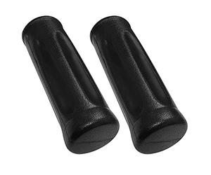 cyclingcolors 2x Poignée brouette Chariot Diable manutention Polyvalente Plastique Noir qualité (Ø30mmx130mm)
