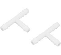 cyclingcolors 2x raccord de durite droit en T diamètre 5mm connecteur tube tuyau carburant essence tracteur tondeuse voiture