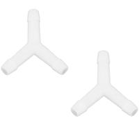 cyclingcolors 2x raccord de durite droit en Y diamètre 5mm connecteur tube tuyau carburant essence tracteur tondeuse voiture